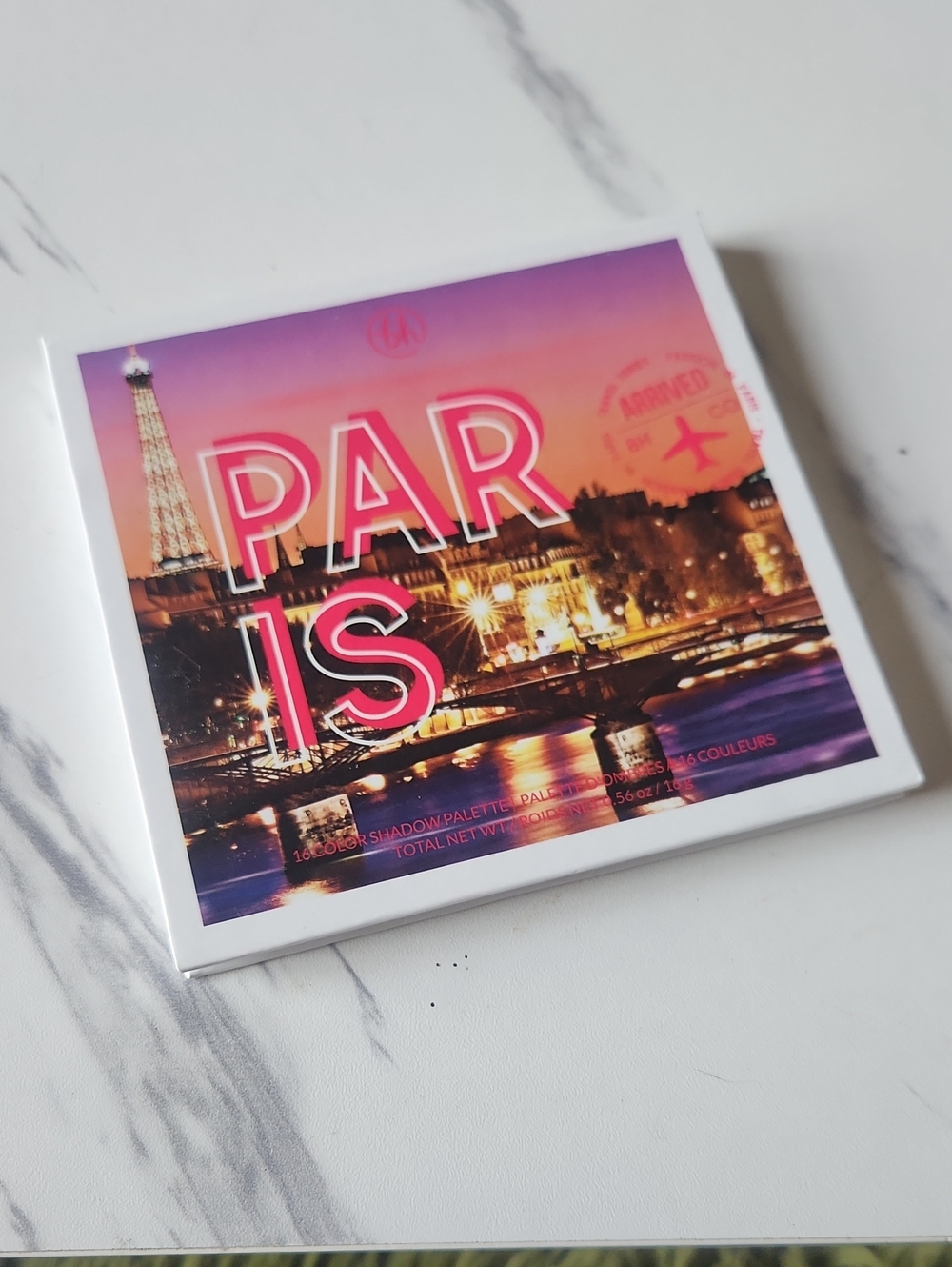 BH Cosmetics PARIS Eyeshadow Palette  16 Colors